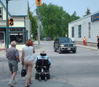 Older Downtown intersection